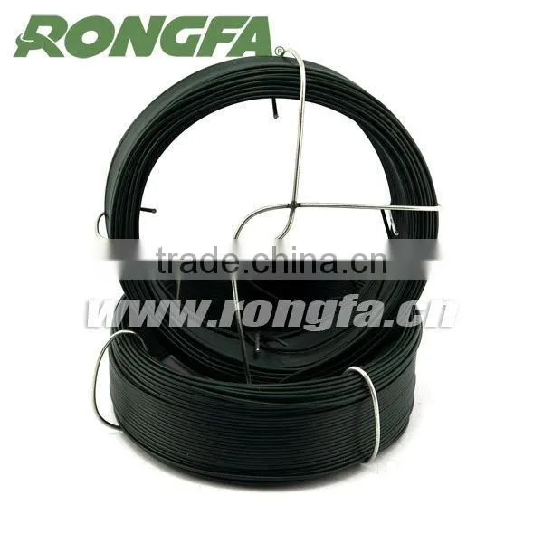 Green Round Plastic Coated Iron Wire photo-2