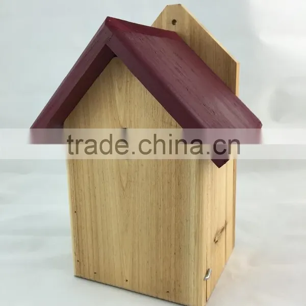 Selling Garden Wild Outdoor Wooden Bird House for Manufacturer Wholesale photo-2