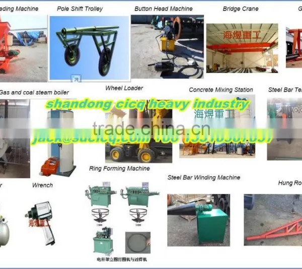 CICQ a Set of Machine for Making Concrete Pole photo-2