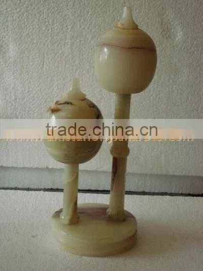 FACTORY PRODUCUNG LATEST DESGINE ONYX LAMPS HANDICRAFTS photo-4