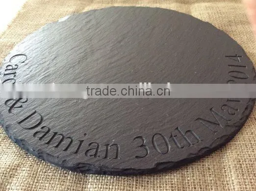 NATURAL SLATE STONE PLACEMATS AND COASTERS photo-2
