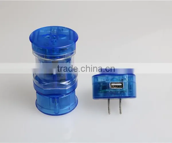 Supply Hign Quality 13A Four Ports Universal World Adapter With Usb Port USA/ Australia/Europe/UK photo-3