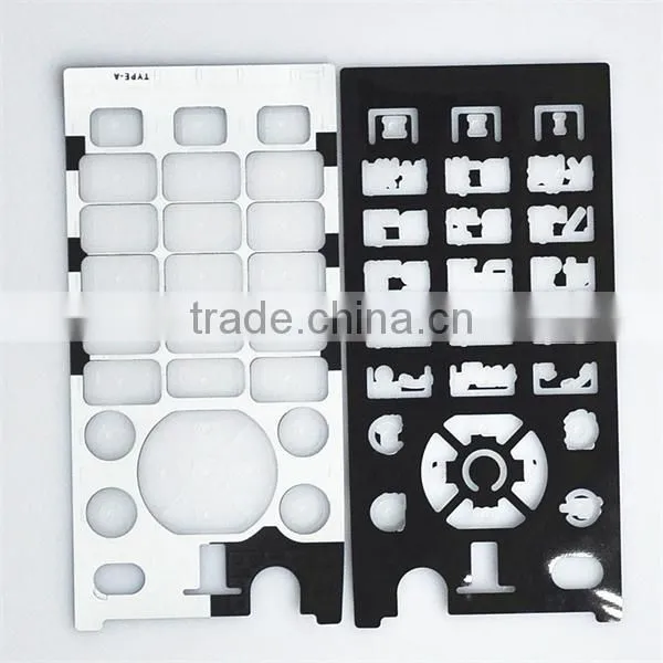 Eco-friendly Silicone Overmold Waterproof PET Sheet Mobile Phone Keypad photo-6