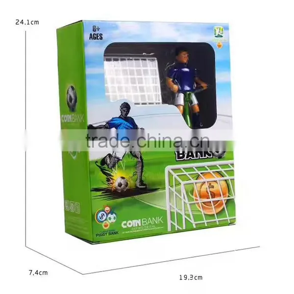 Creative Automatic Football Pitch Shape Saving Pot, Stealing Coin Bank/Plastic Best Gift for Children's Day photo-6