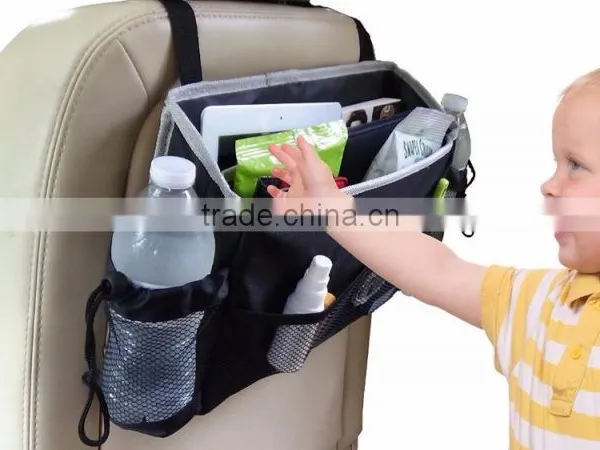 Front and Seat Back Storage Back Seat Tray Car Organizer photo-5