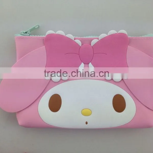 2015 Hot Selling New Silicone Pouch With Zipper Puller photo-4