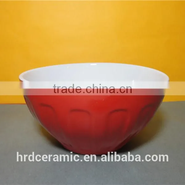 Fun White Modern Ceramic Glazed Bowl / Decorative Bowl photo-2