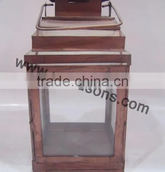 Garden Rattan Weave Metal Lantern Wedding photo-6