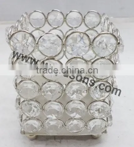 Hot Sale! Glass Crystal Votive Candle Holder and Table Candles photo-6