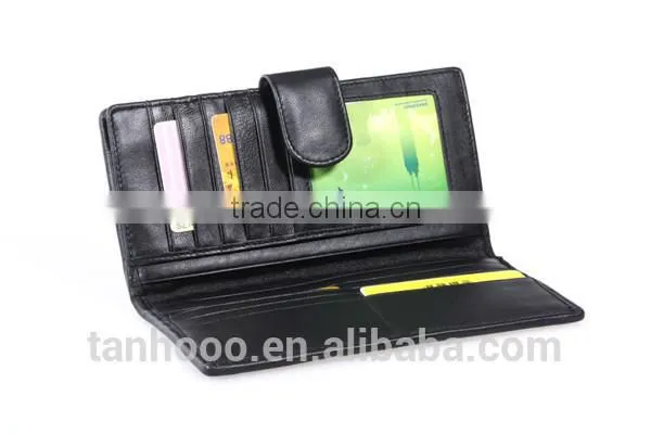 China Manufacture Custom Leather Wallet Horizontal and Vintage Mens Wallet photo-2
