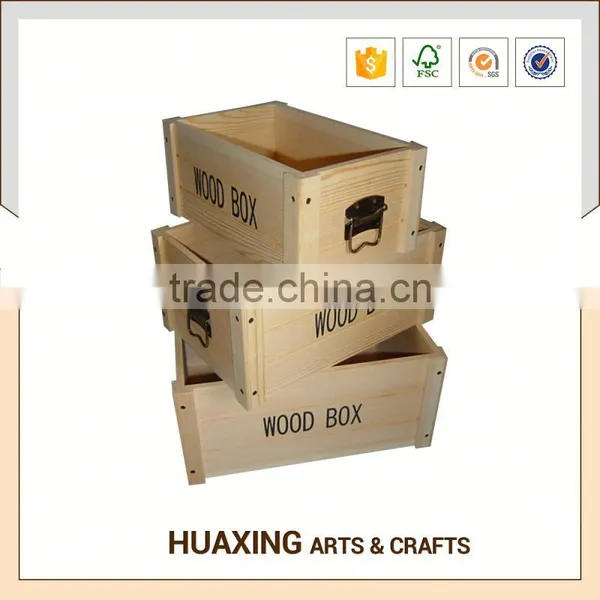Multi-function Wooden Storage Basket for Fruits or Bread photo-4