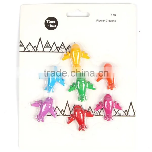 Multicolor Airplane Wax Crayon LC00012 Wax Crayon