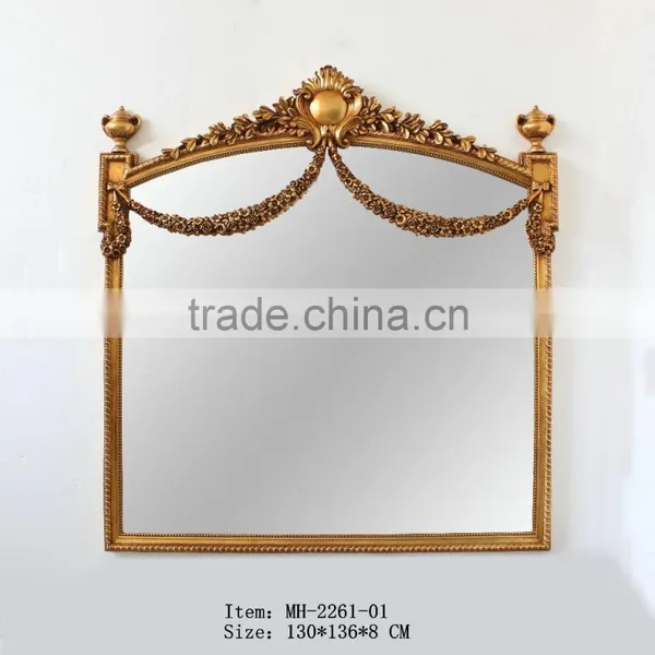 Living Room Furniture Fireplace With Wall Mirror For Interior Decoration photo-2