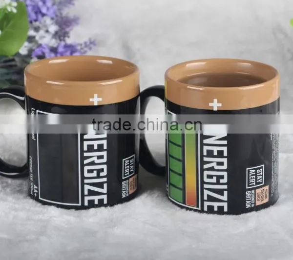 Magic Battery Ceramic Mug Color Changing Cups photo-2