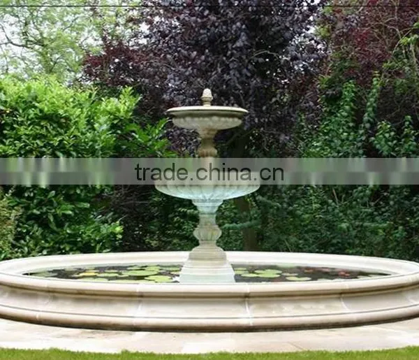 Chinese Stone Carving Garden Fountain Marble Outdoor Water for Sale photo-3