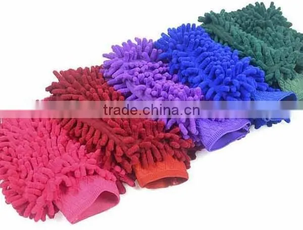 2017 Hot Shenil Gloves for Cleaning Cars photo-3