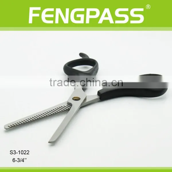 S3-1022 6-3/4" Inch 2CR13 Stainless Steel Blade With ABS Handle Sharp Blade Hairdressing Thinning Shears Scissors photo-4