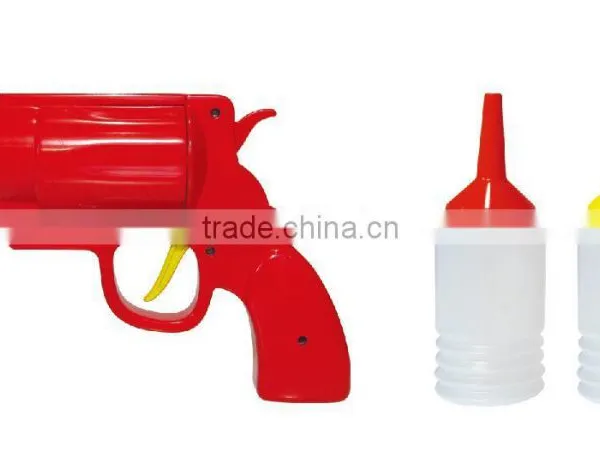 3pcs High Quality Food Grade Plasitc Sauce Gun for Condiment photo-2