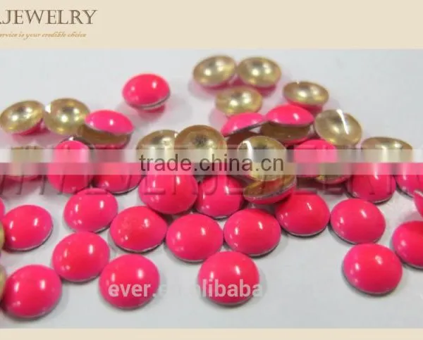 Hot Fix Motif Stud,dome Stud Hot Fix,metal Dome Hot Fix photo-3