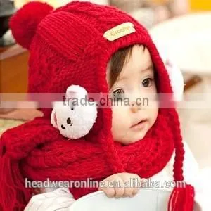 Children Knitted Cap Winter Cap Knitting Cap photo-3