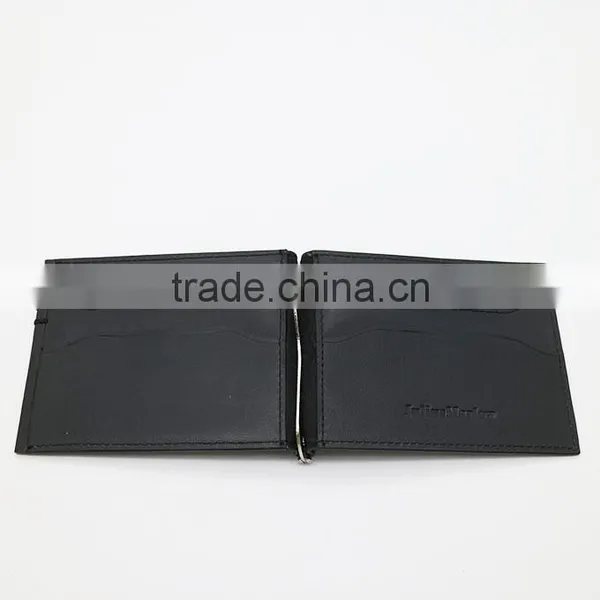 J0730a2 Genuine Leather Money Clip Car Holder photo-3