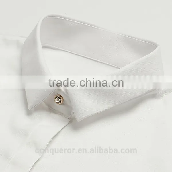 2016 Popular Made to Measure Cotton Shirt for Office Women photo-3