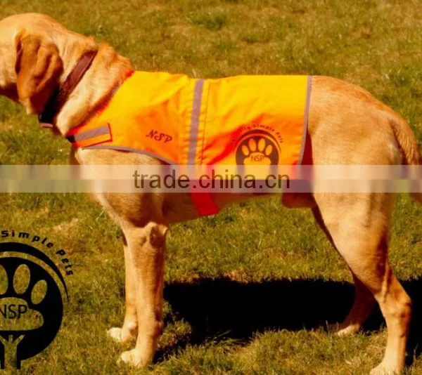 New Product Night Safety Reflective Dog Rain Coat in Stock photo-5