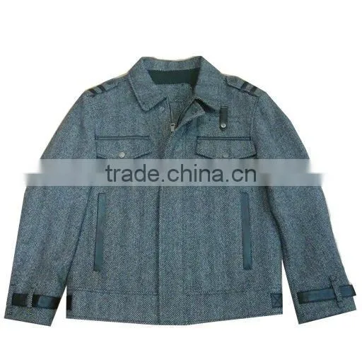 Wool/pu Baseball Jackets photo-4