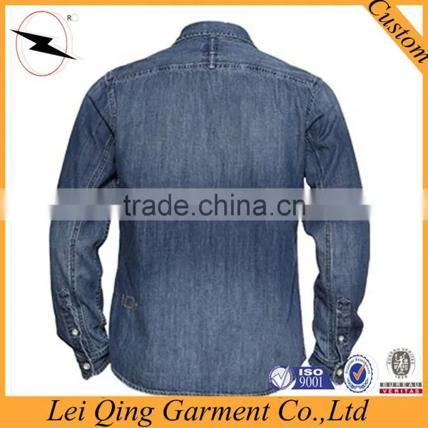 New Fashion Design Brand Denim Shirts photo-5