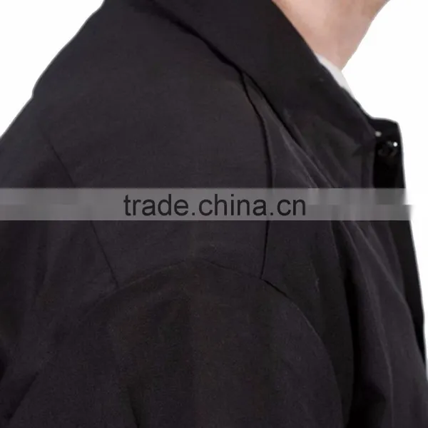 Occupational Workwear Polyester Cotton Men's Long Sleeve Working Uniforms Shirt for Food Industry photo-5