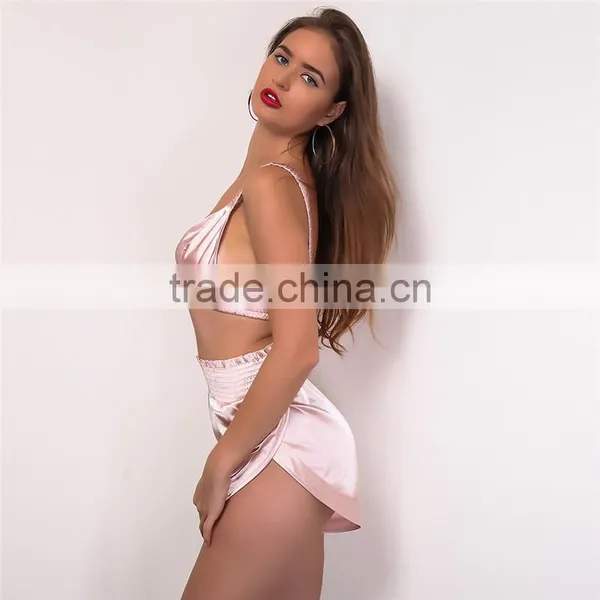 Runwaylover 054 Sets Cropped Tops Shorts 2 Pieces Sets Women Tracksuit Cotton Blend T-shirts Shorts photo-3