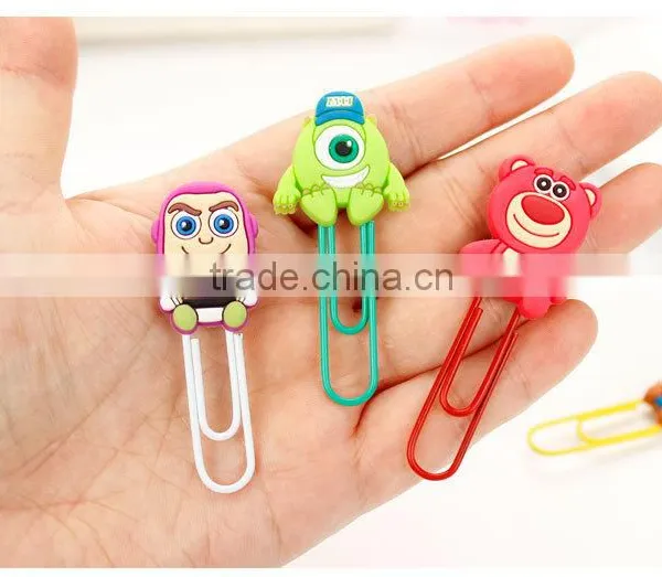 Planner Clip PVC Customizable Cartoon Shape Paper Clip Planner Accessories photo-6