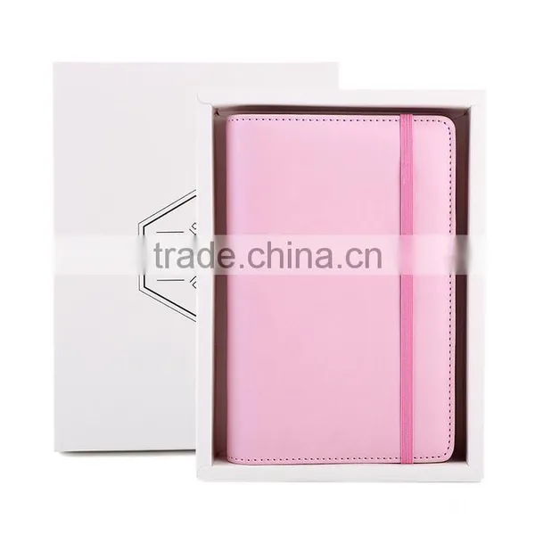 48K Faux Leather Cover Agenda Planner Portable Loose-leaf Planner With Elastic Band/insert Pocket/pen Holder photo-3