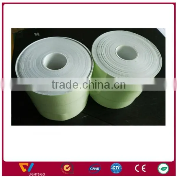 Glowing Pvc Film Sheeting /Glow in the Dark Photo Luminescent Adhesive Vinyl Film Paper Sheet photo-3