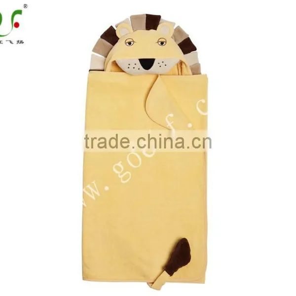 100% Cotton Children Hooded Towels photo-3