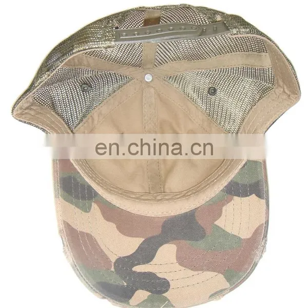 Custom Straw Mesh Baseball Cap photo-3
