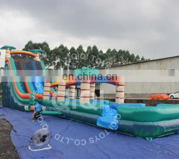 Cheap Inflatable Jungle Water Slide Used Water Slides for Sale photo-3