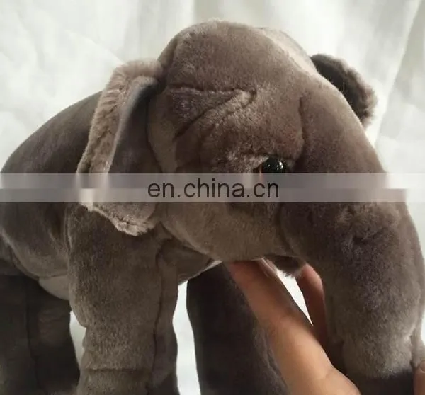 Modicate Delicate Plush Grey Elephant Animal Toy photo-3