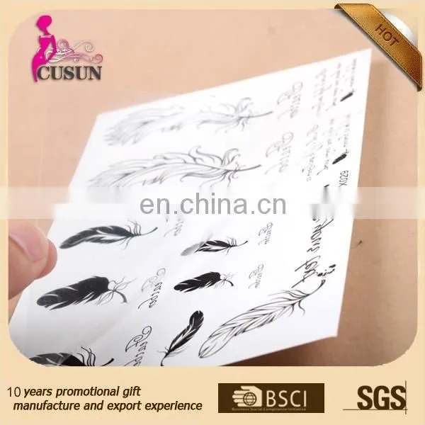China Tattoo Stickers for Girls Fashion Intimate Temporary Tattoo photo-2