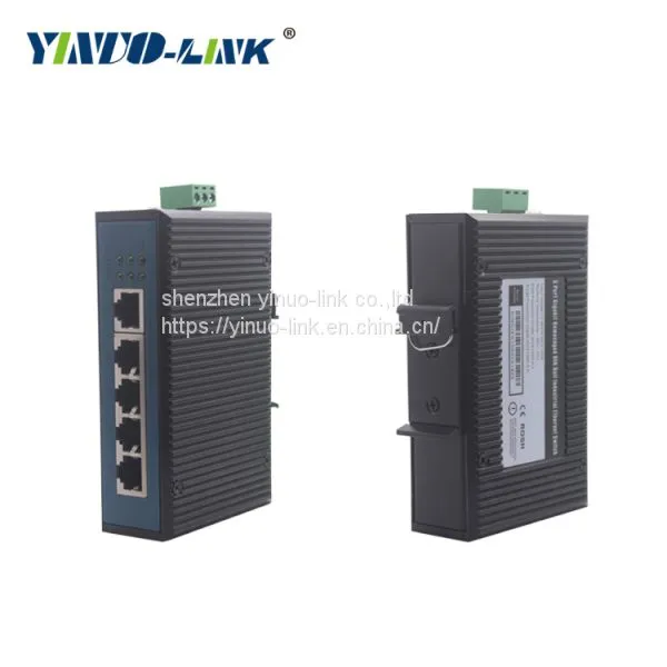 Yinuolink DIN Rail Industrial Gigabit Ethernet Switch With 5 Years Warranty photo-3