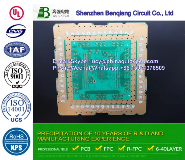 Circuito Stampato PCB ROGERS Con ENIG photo-2