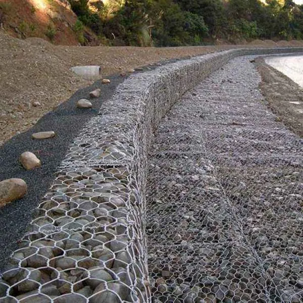 Plastic Coated Gabion Wire Mesh Boxes Rockfall Netting‎ Anti Corrosion photo-4