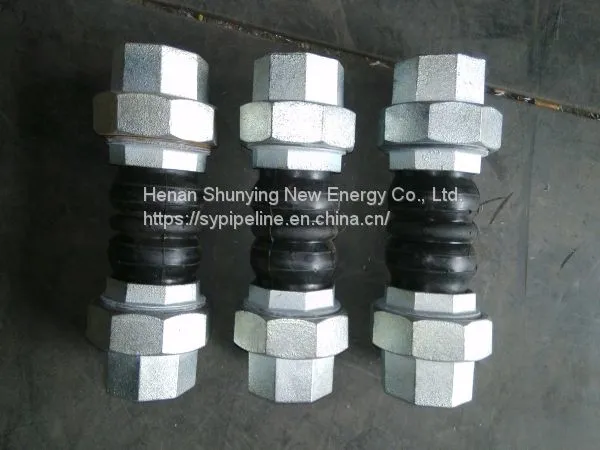 Threaded Coupling Union Type Expansion Joint EPDM Rubber Expansion Joint photo-3