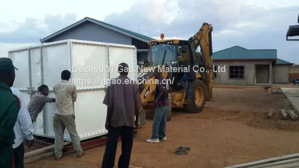 Huili SMC/GRP/FRP Water Tank 1000 Cubic Meters Storage Water Tanks
