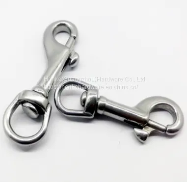 Rigging Hardware Round Swivel Lifting Wire Rope Clamp Eye Bolt Snap Stainless Steel Swivel Quick Link photo-2