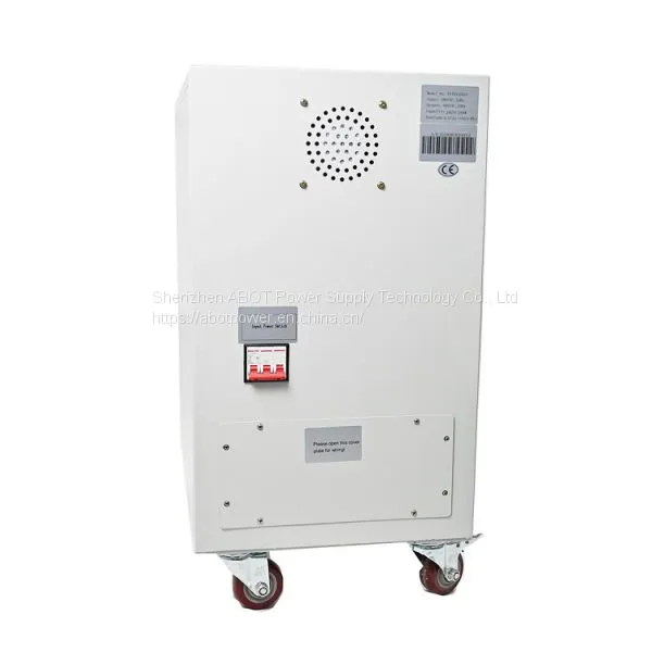 ABOT For Medical Equipment 220V 380V Three Phase Voltage Stabilizer 60KVA photo-3