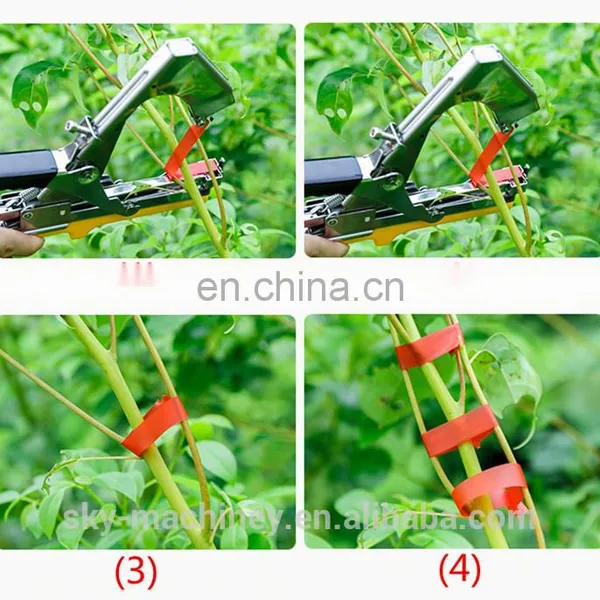 Skyagri Plant Fixing Machine Vine Tapetool for Tomato Cucumber Grape Capsicum photo-6