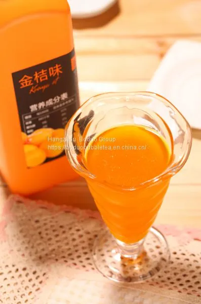 Juicy Peach Flavored Syrup (Concentrated) China Supplier Factory photo-5