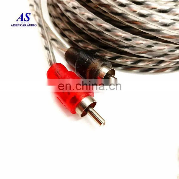 OFC RCA Cables Car Audio Rca Cables Length 17ft 4 Channel photo-6