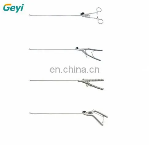 Laparoscopic V Shape Needle Holder Endoscopic Needle Holder Forceps Laparoscopy Instruments photo-3